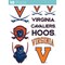 Virginia Cavaliers 10-Pack 4 Inches In Size On One Of Its Sides Ncaa Durable School Spirit Vinyl Decal Sticker